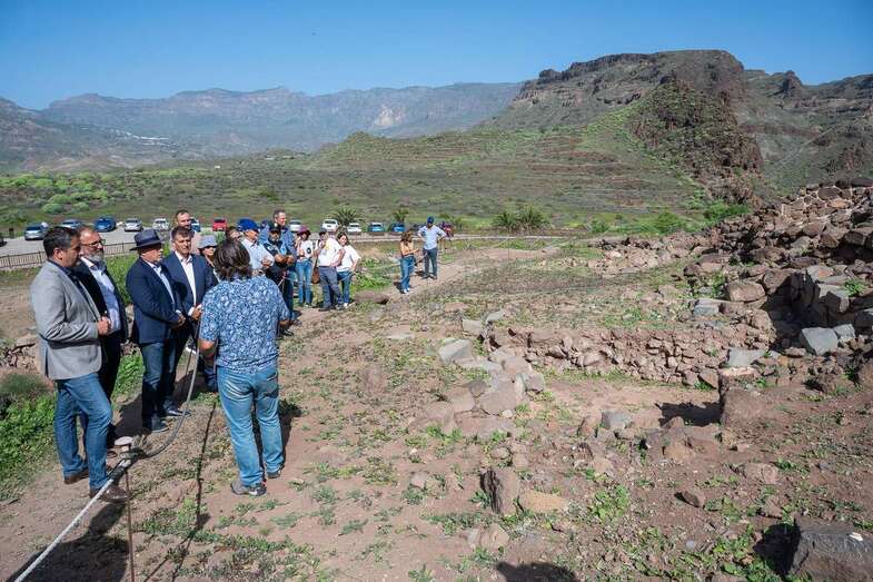 Visita al yacimiento/TA.